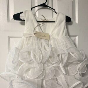 Let Me Be Sleeveless Flounce 3D Blouse